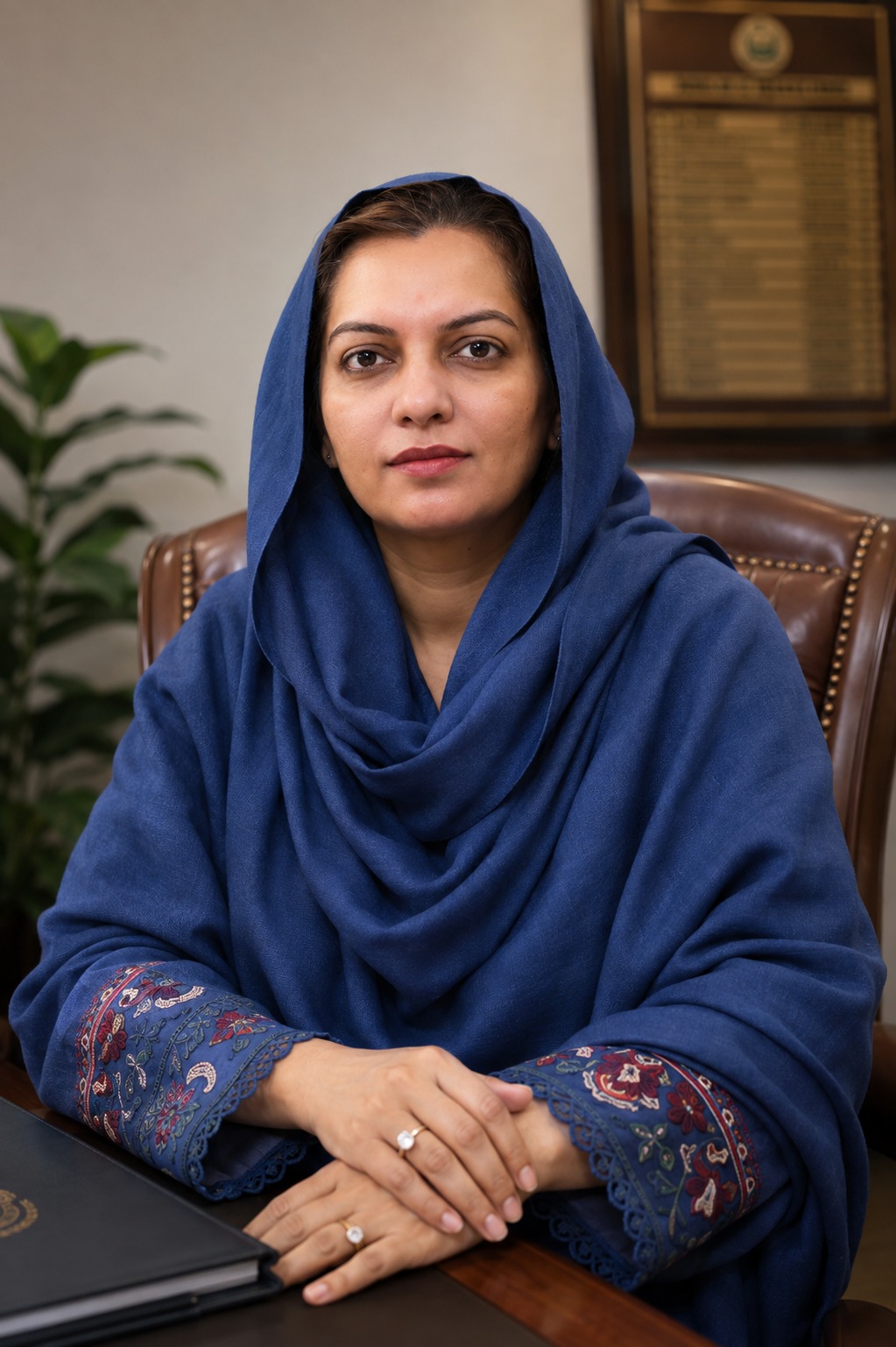 Profile portrait of Dr. Kiran Khurshid