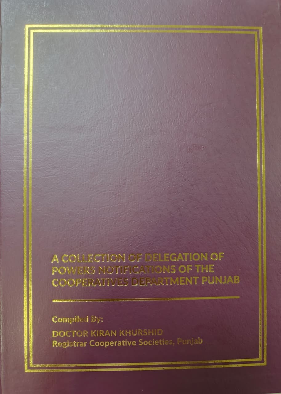 Cover of A Collection of Delegation of Powers Notifications