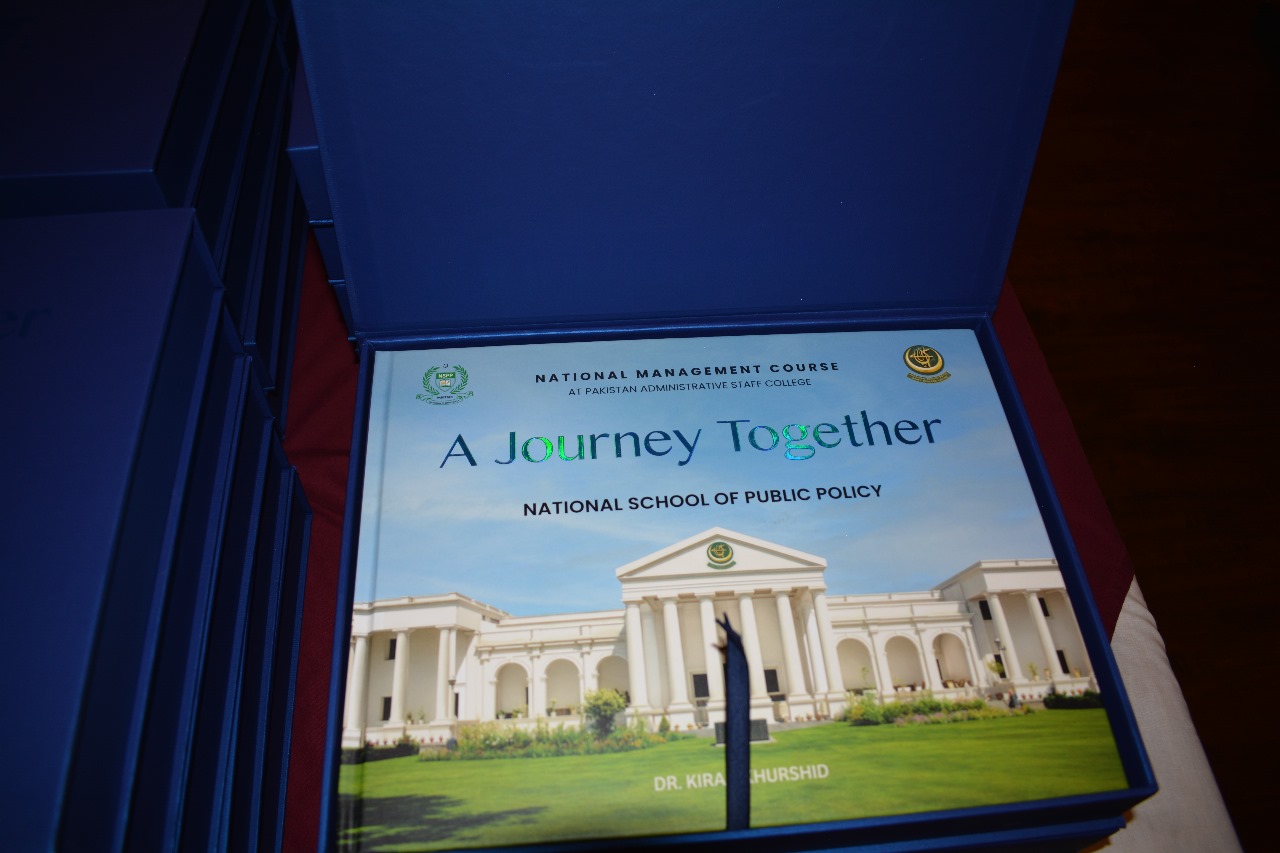 National Management Course book launch at NSPP