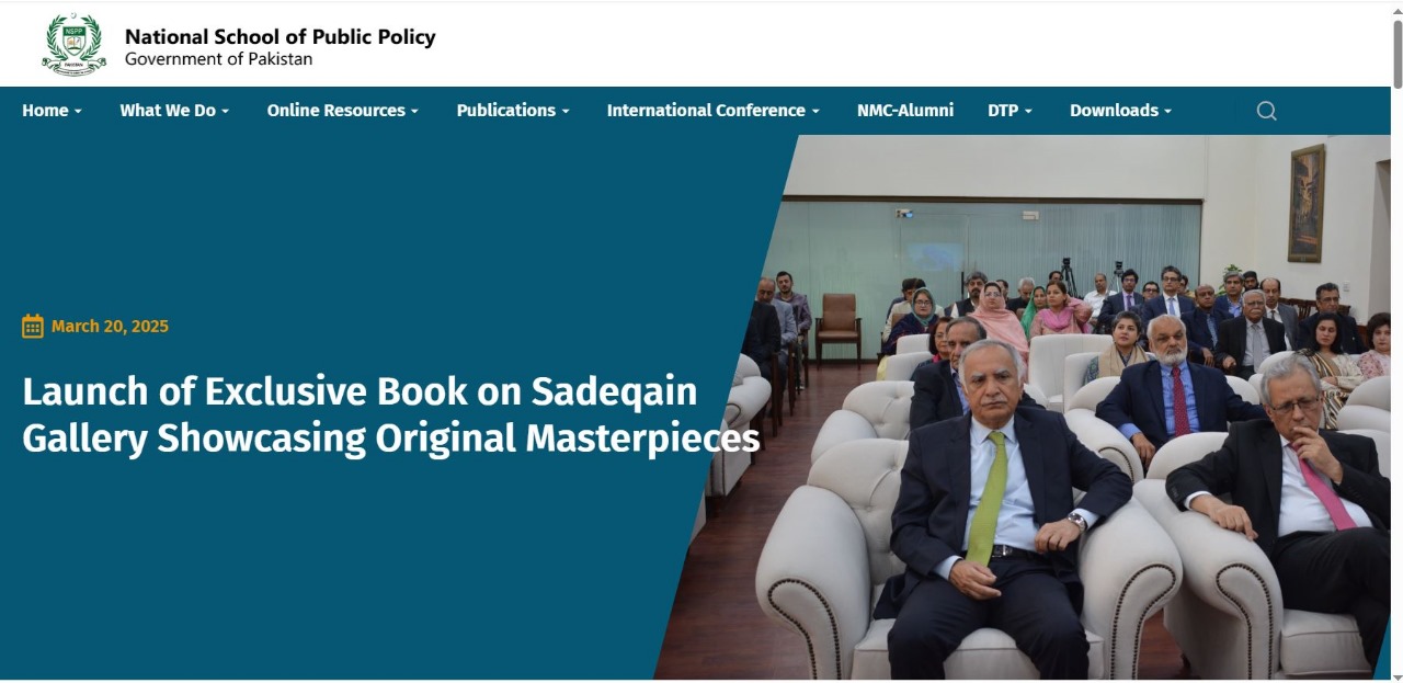 Sadequain Gallery book at the launch